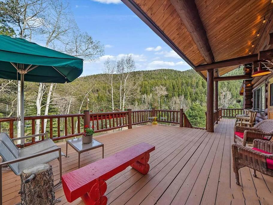 הוילה ליונס Classic Log Cabin Near Rocky Mountain National Park And Near Skiing מראה חיצוני תמונה