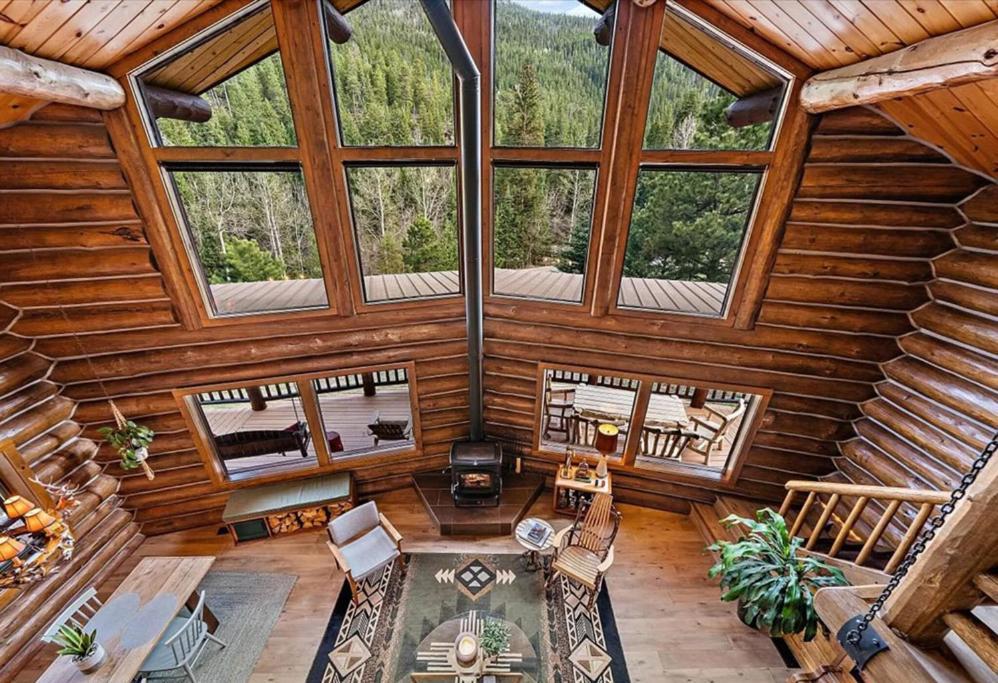 הוילה ליונס Classic Log Cabin Near Rocky Mountain National Park And Near Skiing מראה חיצוני תמונה