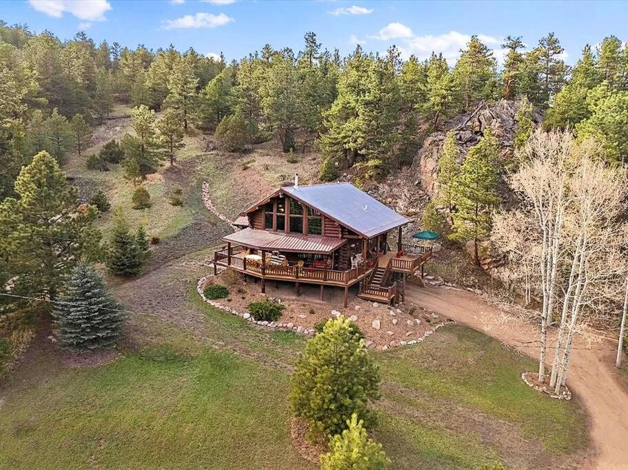 הוילה ליונס Classic Log Cabin Near Rocky Mountain National Park And Near Skiing מראה חיצוני תמונה