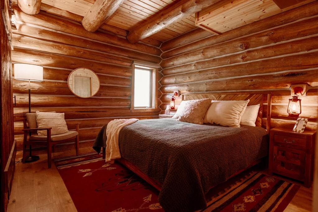 הוילה ליונס Classic Log Cabin Near Rocky Mountain National Park And Near Skiing מראה חיצוני תמונה