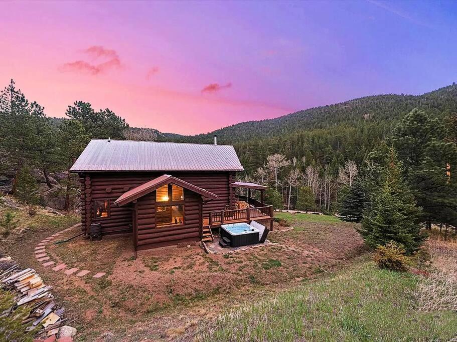 הוילה ליונס Classic Log Cabin Near Rocky Mountain National Park And Near Skiing מראה חיצוני תמונה