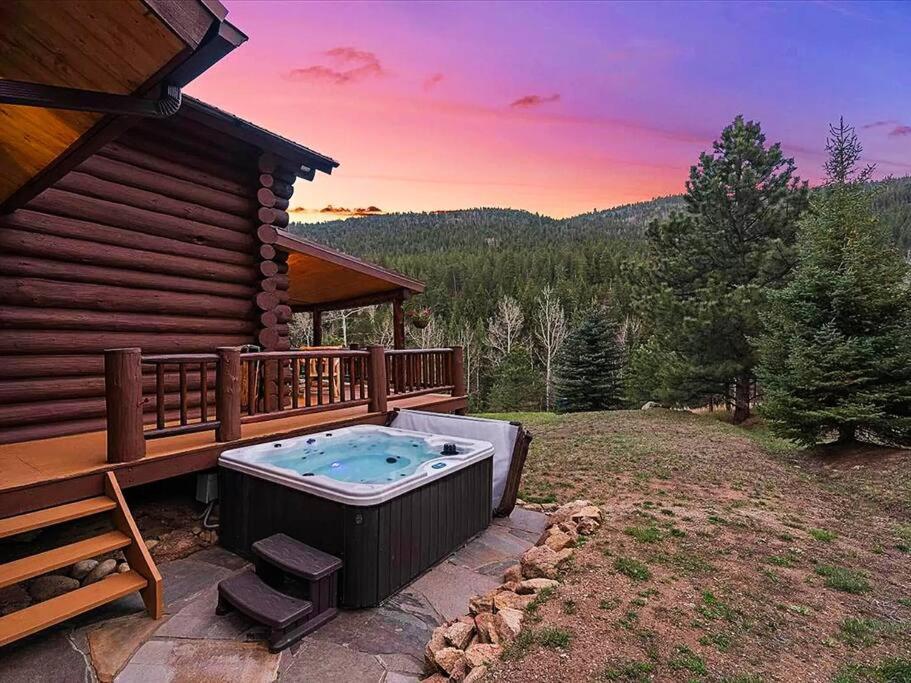 הוילה ליונס Classic Log Cabin Near Rocky Mountain National Park And Near Skiing מראה חיצוני תמונה